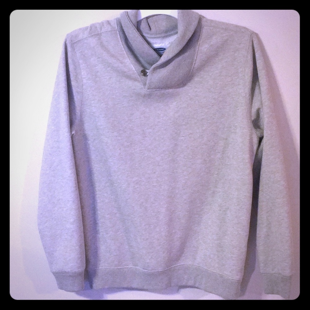 Collared sweatshirt